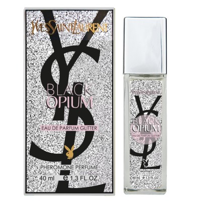  Yves Saint Laurent Black Opium Glitter Pheromone Parfum женский 40 мл