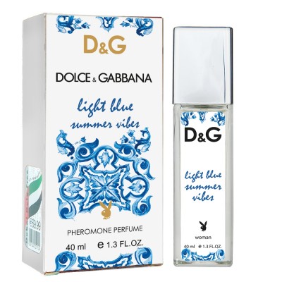 Dolce & Gabbana Light Blue Summer Vibes Pheromone Parfum жіночий 40 мл