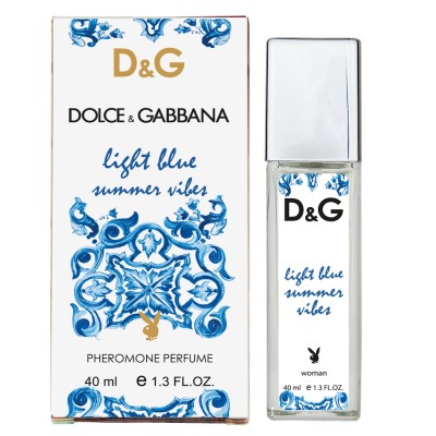 Dolce & Gabbana Light Blue Summer Vibes Pheromone Parfum жіночий 40 мл