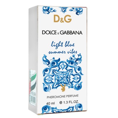 Dolce & Gabbana Light Blue Summer Vibes Pheromone Parfum жіночий 40 мл