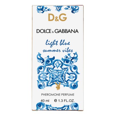 Dolce & Gabbana Light Blue Summer Vibes Pheromone Parfum жіночий 40 мл