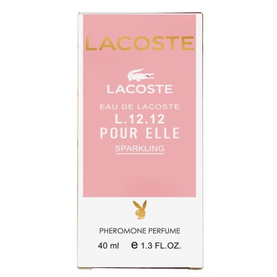 Lacoste Eau de Lacoste L.12.12 Pour Elle Sparkling Pheromone Parfum женский 40 мл