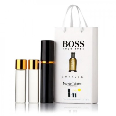 Парфюм мужской Hugo Boss Boss Bottled с феромонами 3х15 мл