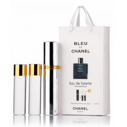 Парфум чоловічий Chanel Bleu de Chanel з феромонами 3х15 мл