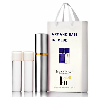 Парфум чоловічий Armand Basi In Blue з феромонами 3х15 мл