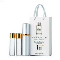 Парфум чоловічий Giorgio Armani Acqua di Gio з феромонами 3х15 мл