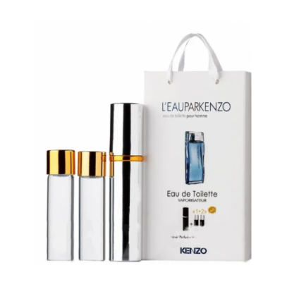 Парфум чоловічий Kenzo L`Eau Par Kenzo Pour Homme з феромонами 3х15 мл