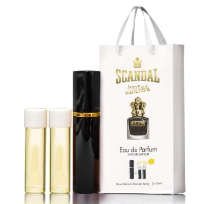 Парфум чоловічий Jean Paul Gaultier Scandal з феромонами 3х15 мл