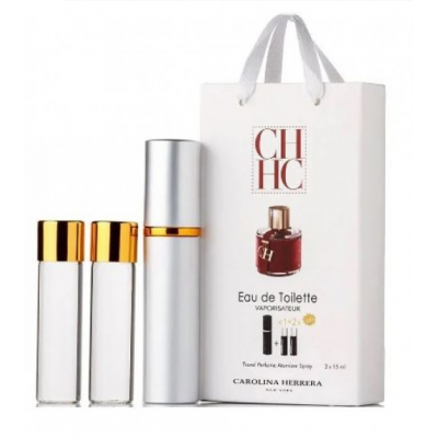 Парфум жіночий Carolina Herrera CH з феромонами 3х15 мл