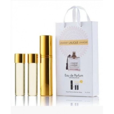 Парфум жіночий Lalique L`Amour з феромонами 3х15 мл
