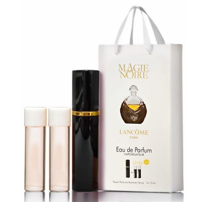 Парфюм женский Lncome Magie Noire с феромонами 3х15 мл