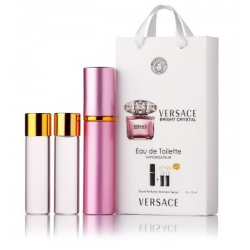 Парфюм женский Versace Bright Crystal с феромонами 3х15 мл