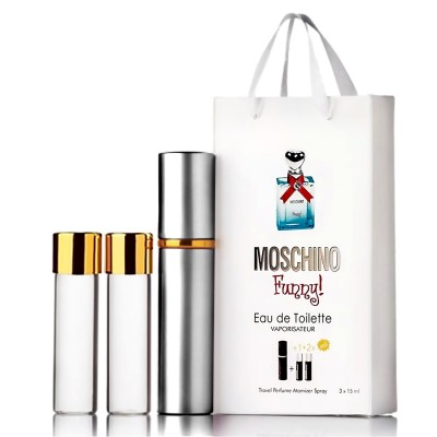 Парфум жіночий Moshino Funny з феромонами 3х15 мл
