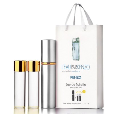 Парфум жіночий Kenzo L`Eau Par Kenzo Pour Femme з феромонами 3х15 мл