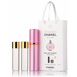 Парфум жіночий Chanel Chance Eau Tendre з феромонами 3х15 мл