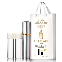 Парфум жіночий Guerlain Aqua Allegoria Mandarine Basilic з феромонами 3х15 мл