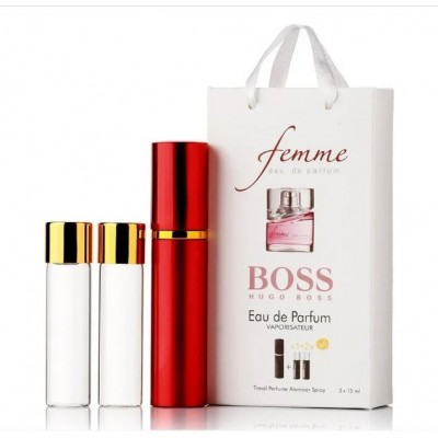 Парфум жіночий Hugo Boss Boss Femme з феромонами 3х15 мл