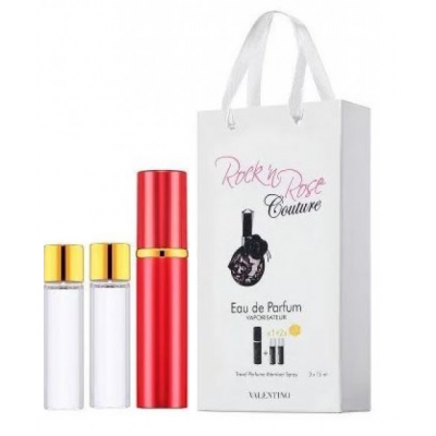 Парфум жіночий Valentino Rock`n Rose Couture з феромонами 3х15 мл