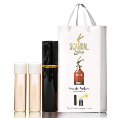 Парфум жіночий Jean Paul Gaultier Scandal з феромонами 3х15 мл