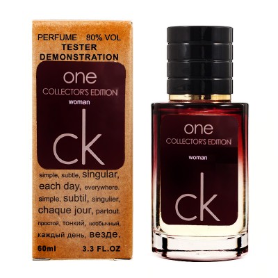 Calvin Klein CK One Collector`s Edition ТЕСТЕР LUX жіночий 60 мл