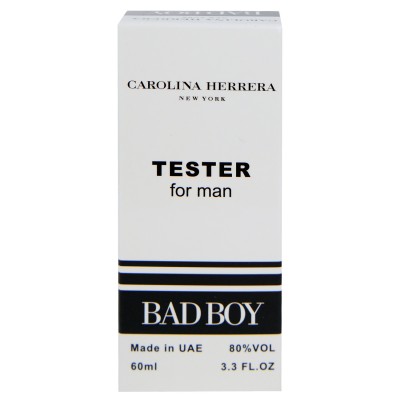 Carolina Herrera Bad Boy ТЕСТЕР NEW чоловічий 60 мл