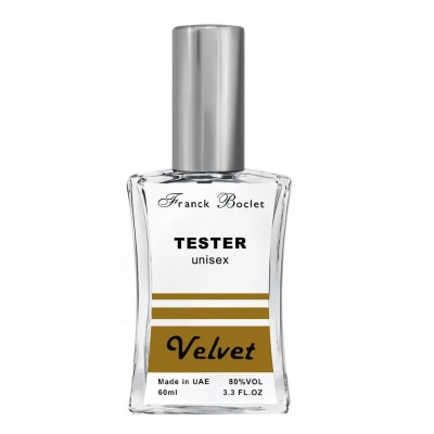 Franck Boclet Velvet ТЕСТЕР NEW унісекс 60 мл