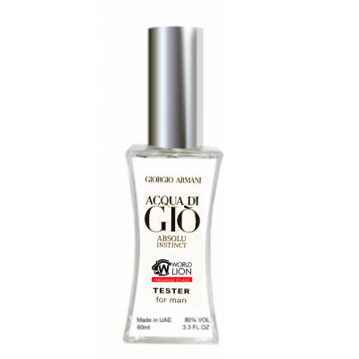  Giorgio Armani Acqua di Gio Absolu Instinct ТЕСТЕР Premium Class чоловічий 60 мл