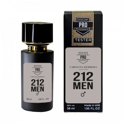 Carolina Herrera 212 Men ТЕСТЕР PRO чоловічий 58 мл