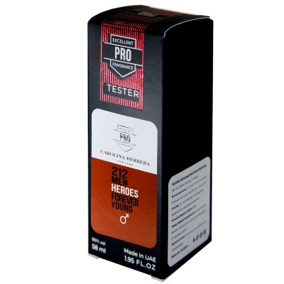 Carolina Herrera 212 Men Heroes Forever Young ТЕСТЕР PRO чоловічий 58 мл