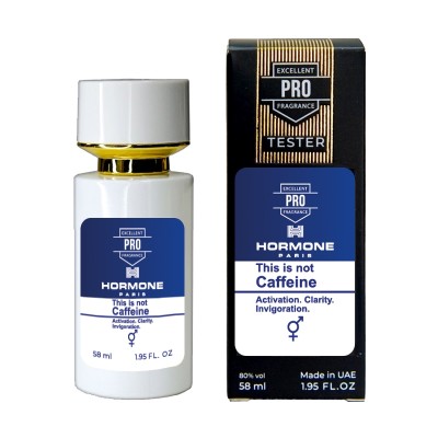 Hormone Paris This is not Caffeine ТЕСТЕР PRO унісекс 58 мл