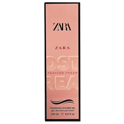 Парфумований гель для душу Zara Frosted Cream Exclusive EURO 250 мл
