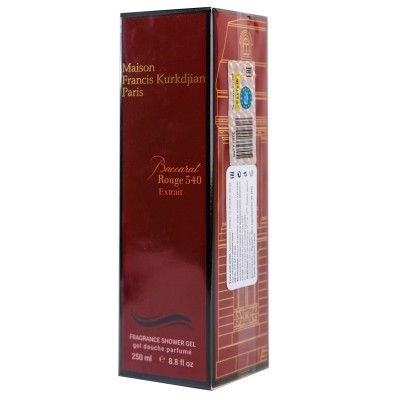 Парфумований гель для душу Maison Francis Kurkdjian Baccarat Rouge 540 Extrait De Parfum Exclusive EURO 250 мл