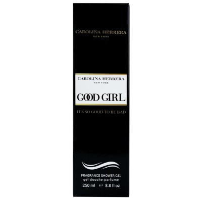Парфумований гель для душу  Carolina Herrera Good Girl Exclusive EURO 250 мл