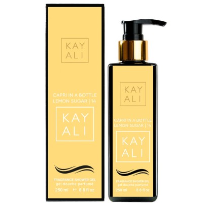 Парфумований гель для душу Kayali Capri in a Bottle Lemon Sugar | 14 Exclusive EURO 250 мл