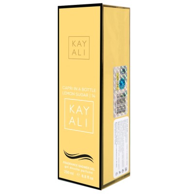 Парфумований гель для душу Kayali Capri in a Bottle Lemon Sugar | 14 Exclusive EURO 250 мл