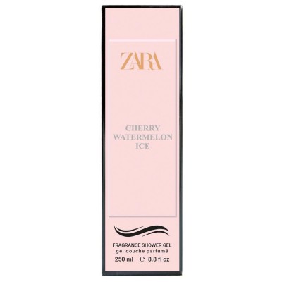 Парфумований гель для душу Zara Cherry Watermelon Ice Exclusive EURO 250 мл