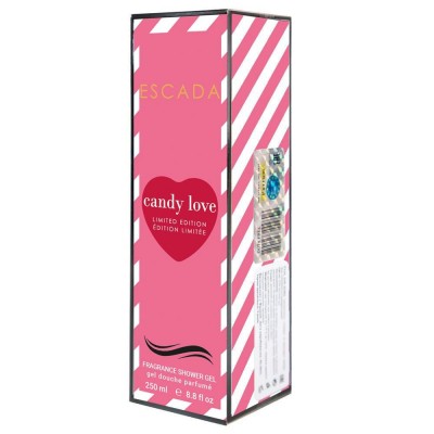 Парфумований гель для душу Escada Candy Love Exclusive EURO 250 мл