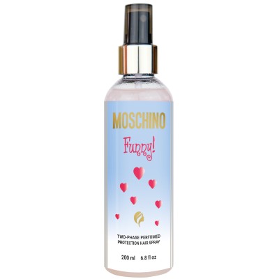 Двофазний парфумований захисний спрей для волосся Moshino Funny Exclusive EURO 200 мл